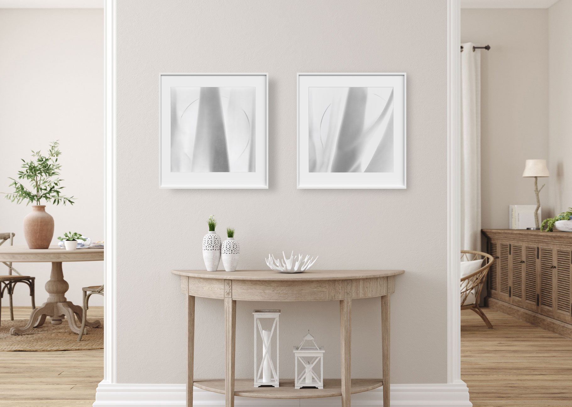 ghost circles residential installation