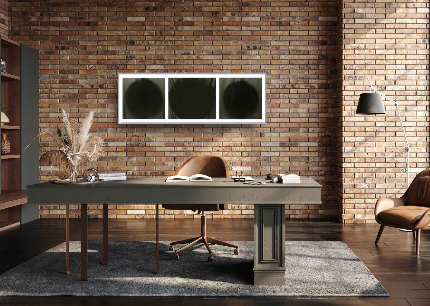 Meditation Triptych installation