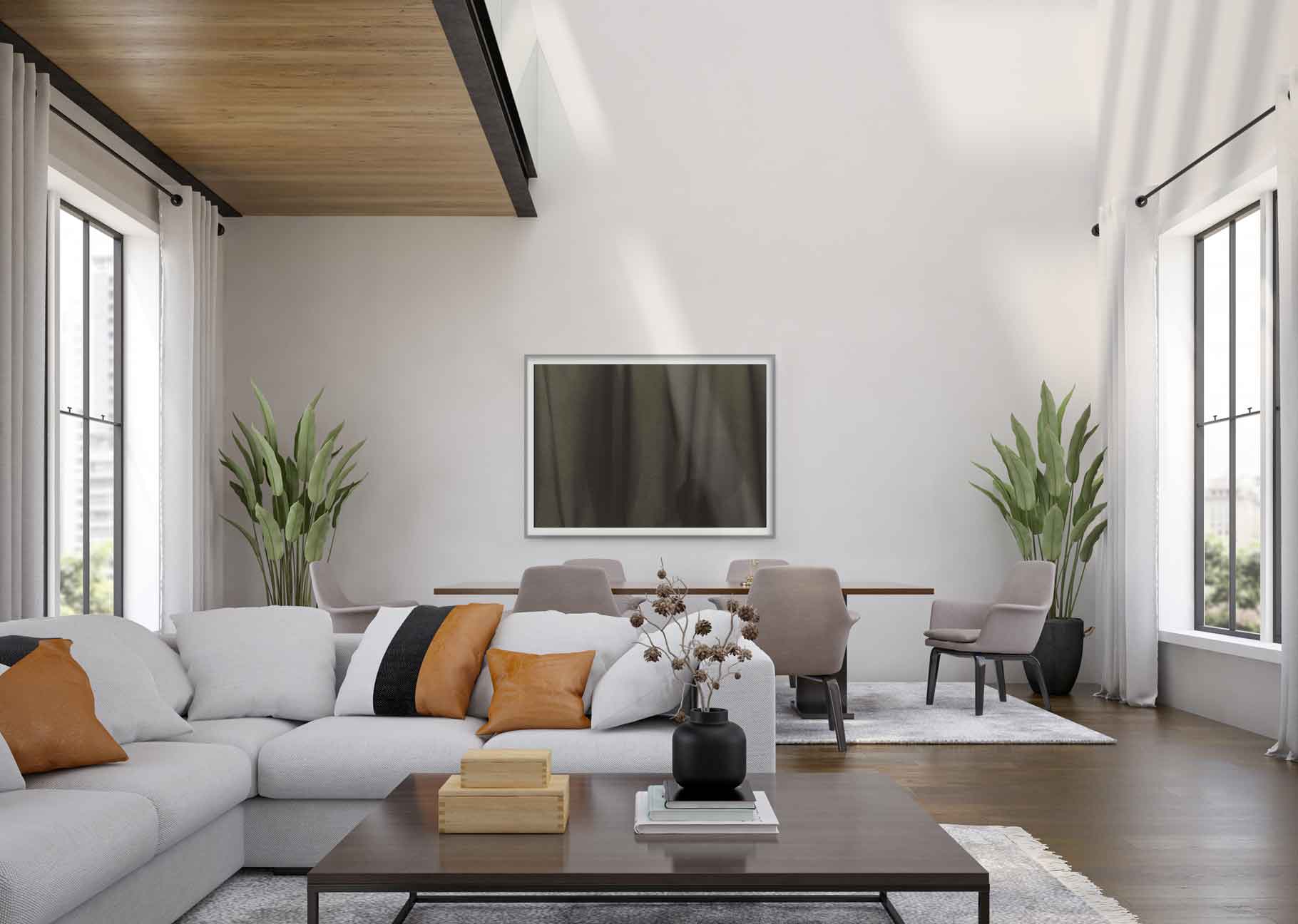 Veiled Still Life Installation